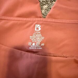 Buffbunny salmon/ Pink Active Leggings